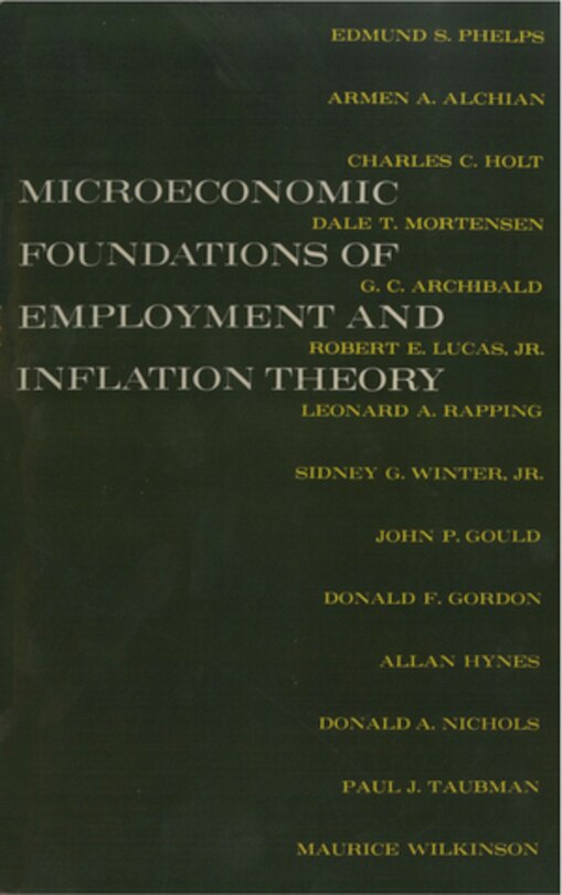 Couverture_The Microeconomic Foundations of Employment and Inflation Theory