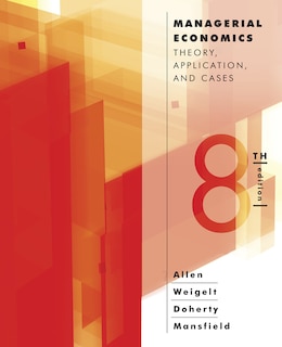 Couverture_Managerial Economics