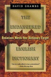 Front cover_Endangered English Dictionary