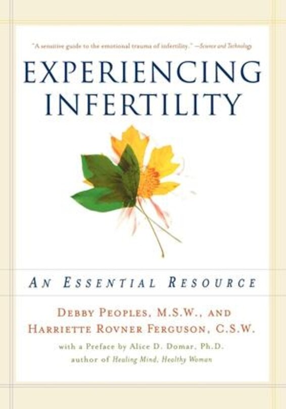 Front cover_EXPeriencing Infertility An Essential Resource