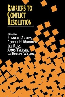 Front cover_Barriers to Conflict Resolution