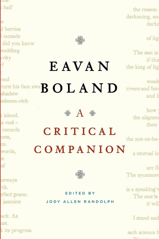 Front cover_Eavan Boland