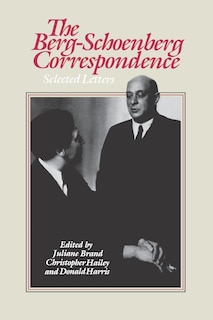 Front cover_The Berg-Schoenberg Correspondence