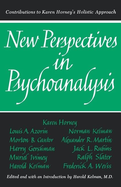 Front cover_New Perspectives in Psychoanalysis
