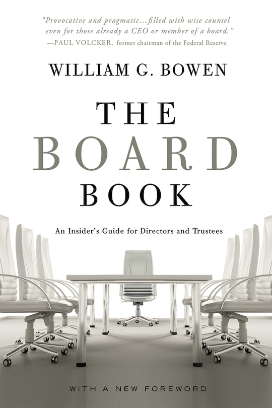 Board Book,the: An Insiders Guide For Directors And Trustees