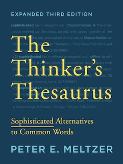 Front cover_The Thinker's Thesaurus Expanded Third Edition