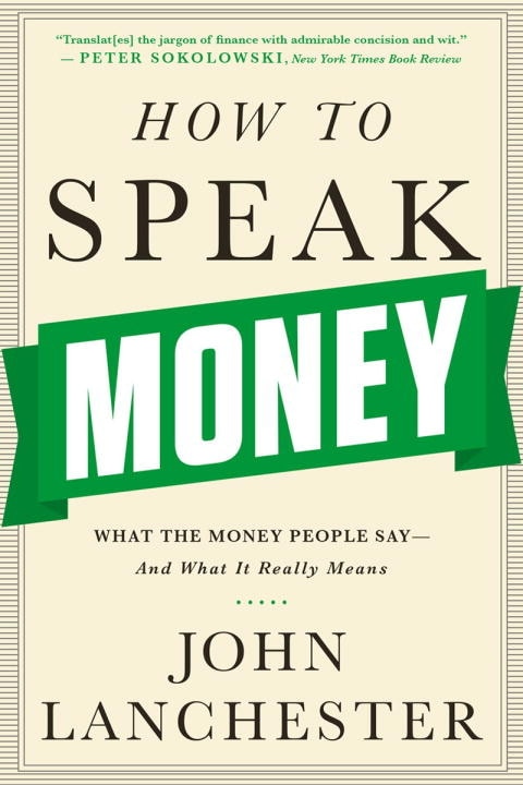 Front cover_How To Speak Money