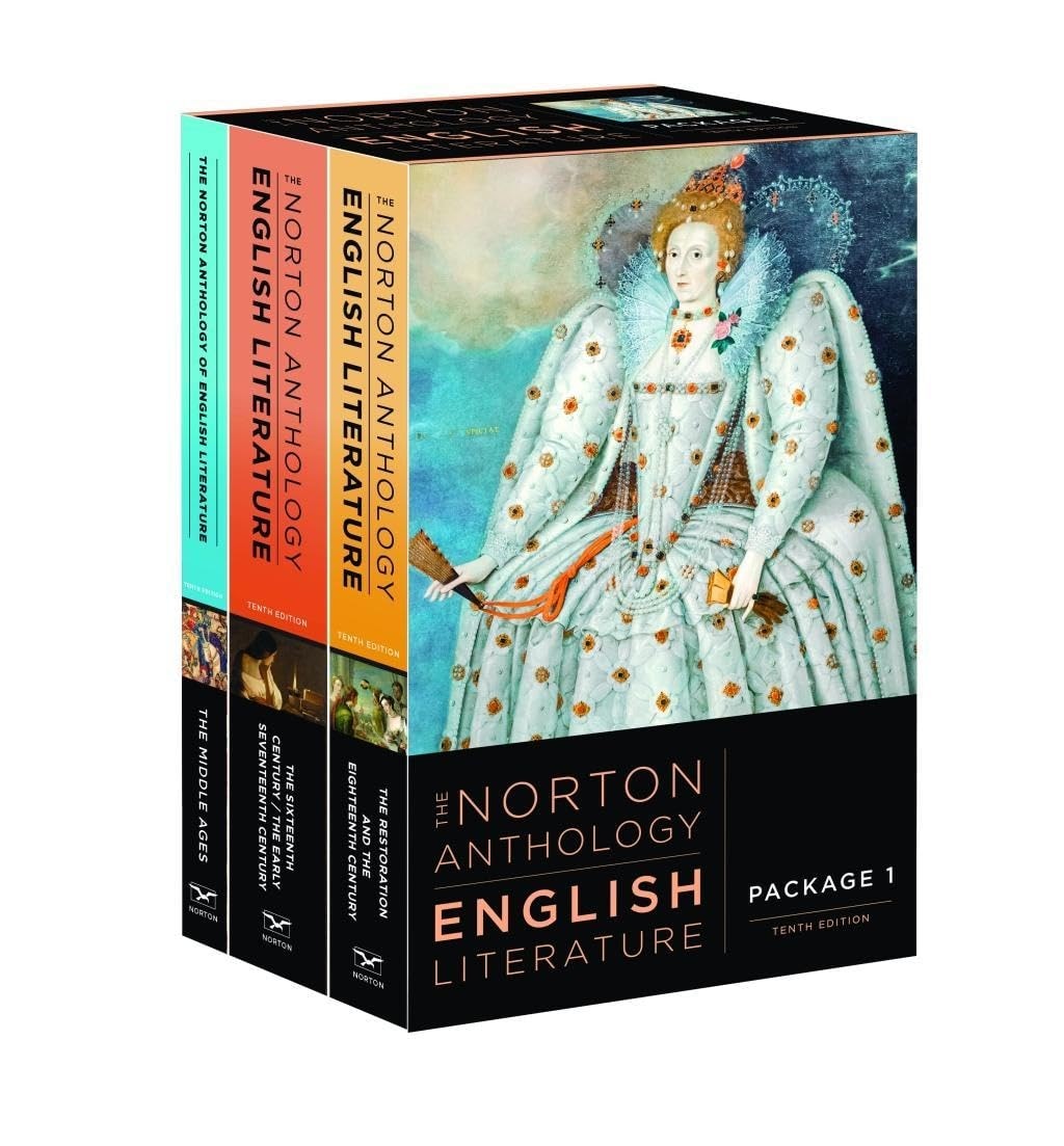 English of Anthology Norton The Literature3冊 English Anthology TheNorton Literature: and Restoration The 文学・小説