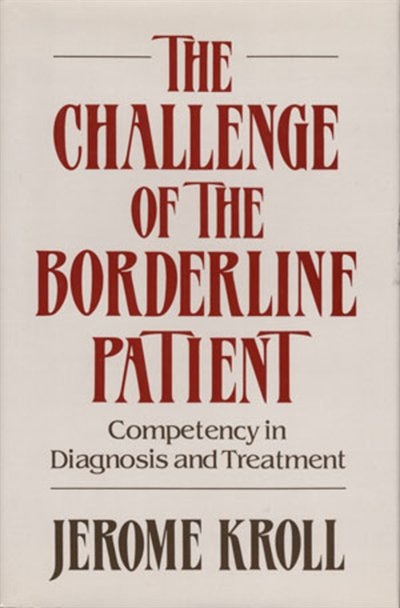 Front cover_Challange Of The Borderline Patient