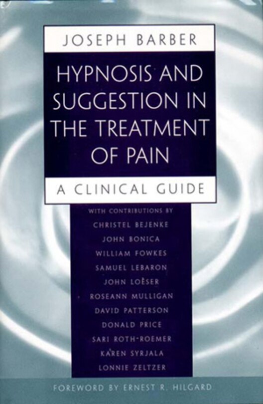 Couverture_Hypnosis And Suggestion In The Treatment Of Pain