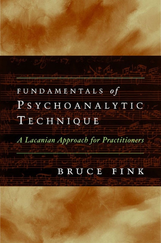 Front cover_Fundamentals Of Psychoanalytic Technique