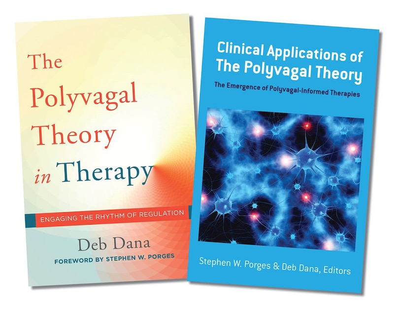 Front cover_Polyvagal Theory in Therapy / Clinical Applications of the Polyvagal Theory Two-Book Set