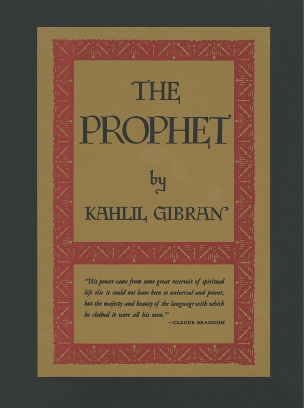 Couverture_The Prophet