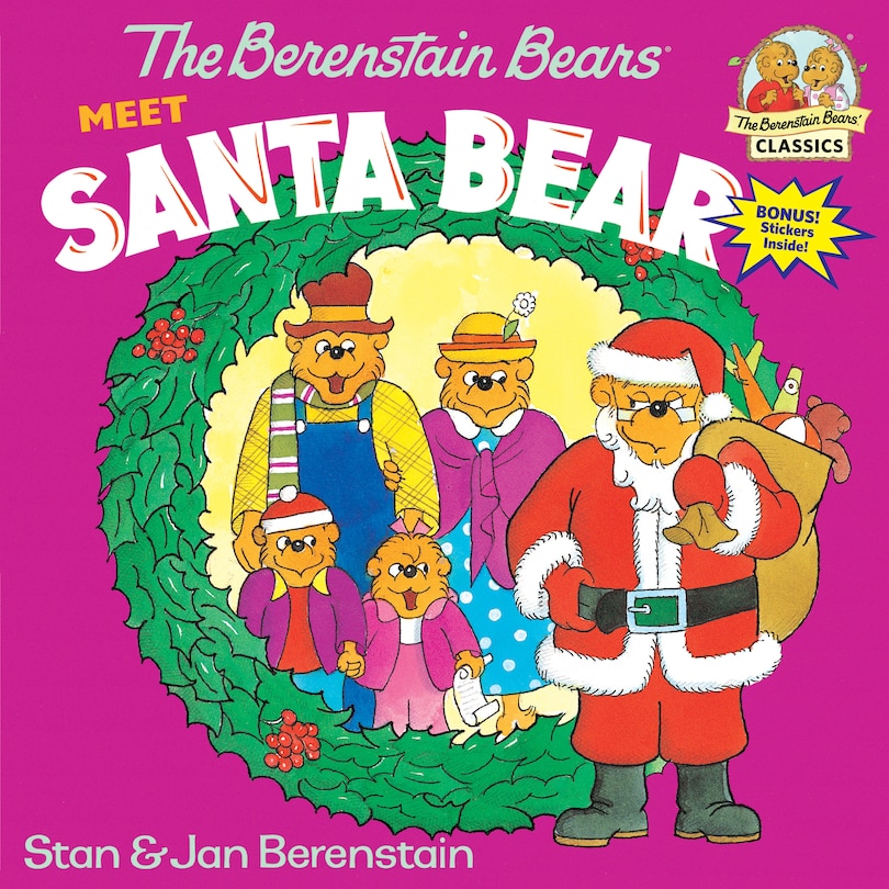 Front cover_The Berenstain Bears Meet Santa Bear