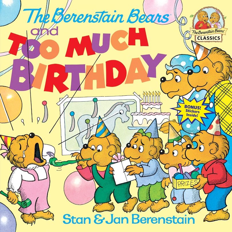 Couverture_The Berenstain Bears And Too Much Birthday