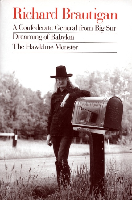 Couverture_A Confederate General From Big Sur, Dreaming Of Babylon, The Hawkline Monster
