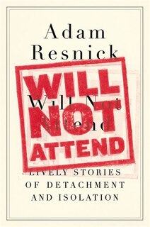 Front cover_Will Not Attend