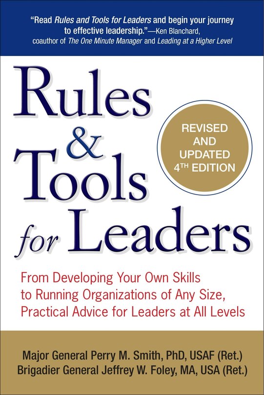 Front cover_Rules & Tools for Leaders