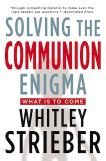 Front cover_Solving The Communion Enigma