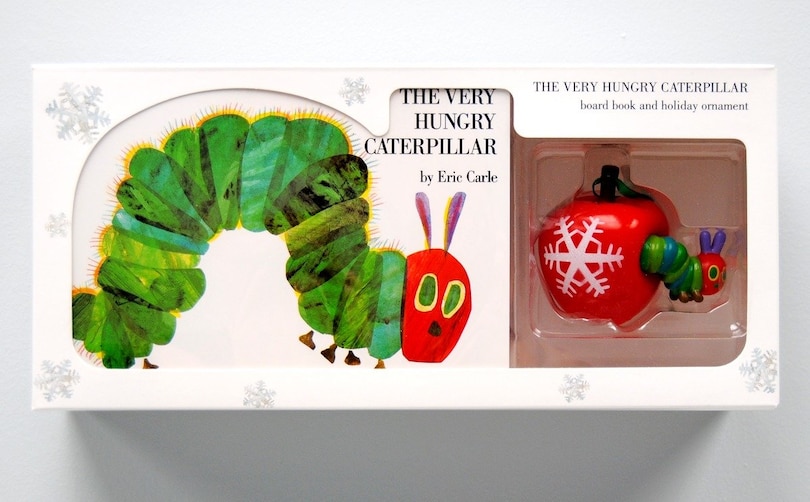 Front cover_The Very Hungry Caterpillar Board Book And Ornament Package
