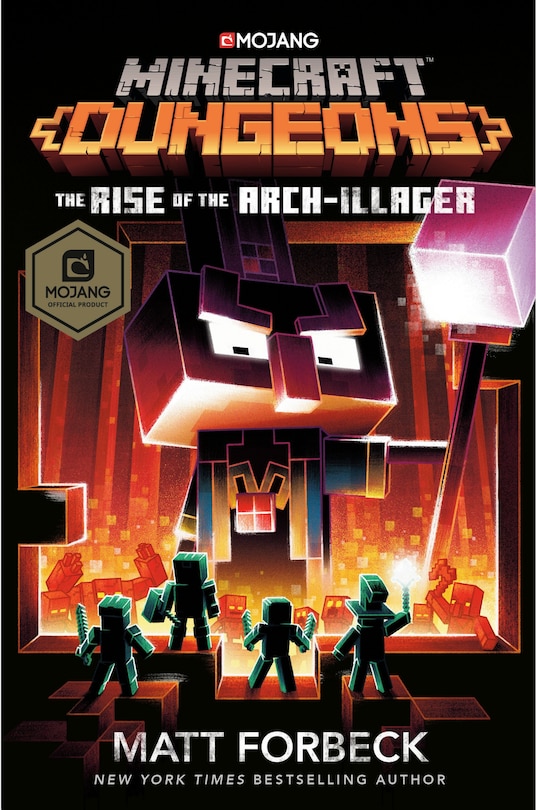 Front cover_Minecraft Dungeons: The Rise Of The Arch-illager