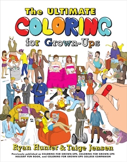 Front cover_The Ultimate Coloring For Grown-ups