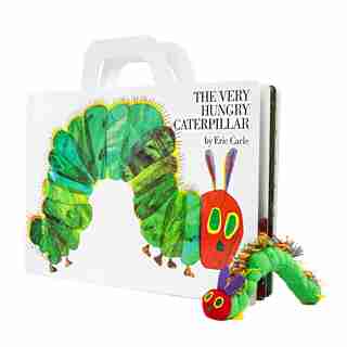 The Very Hungry Caterpillar Giant Board Book And Plush Package by Eric Carle