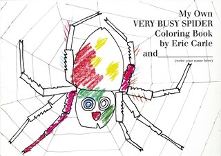 Couverture_My Own Very Busy Spider Coloring Book