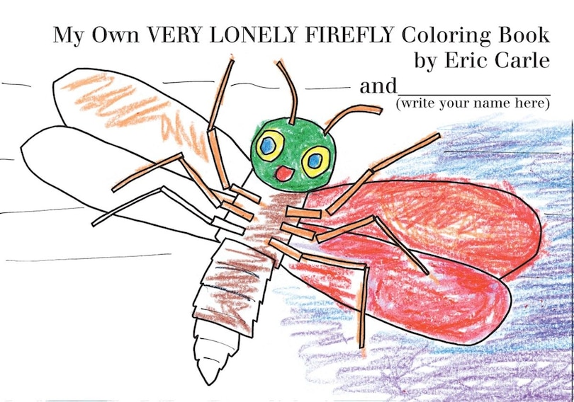 Front cover_My Own Very Lonely Firefly Coloring Book