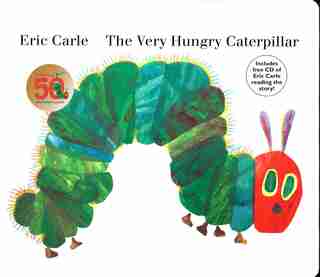 The Very Hungry Caterpillar: Board Book & Cd de Eric Carle