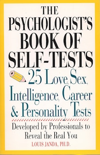 Couverture_The Psychologist's Book Of Self-tests