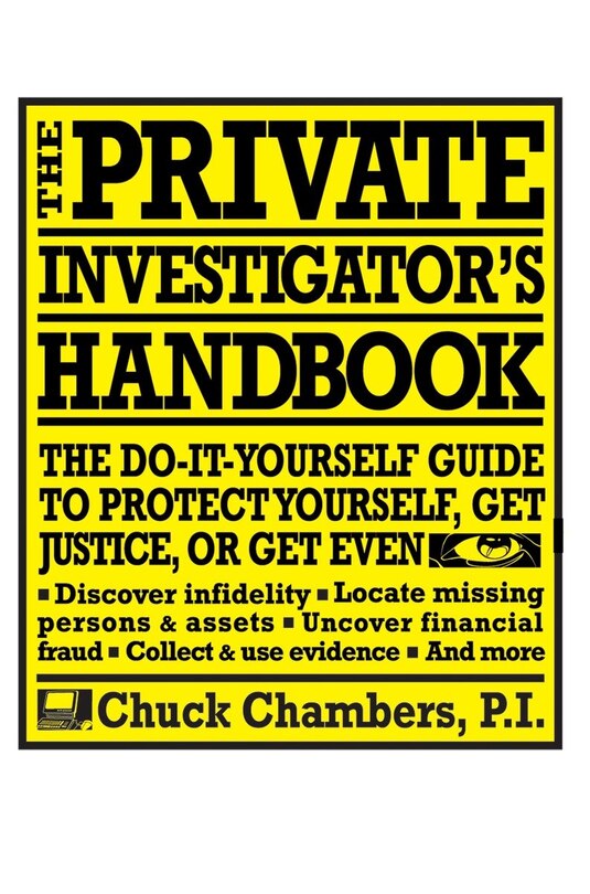 Front cover_The Private Investigator Handbook