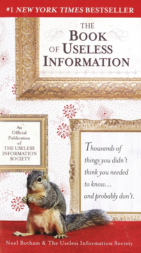 Couverture_The Book Of Useless Information