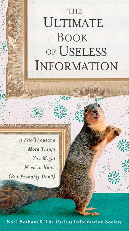 Couverture_The Ultimate Book Of Useless Information