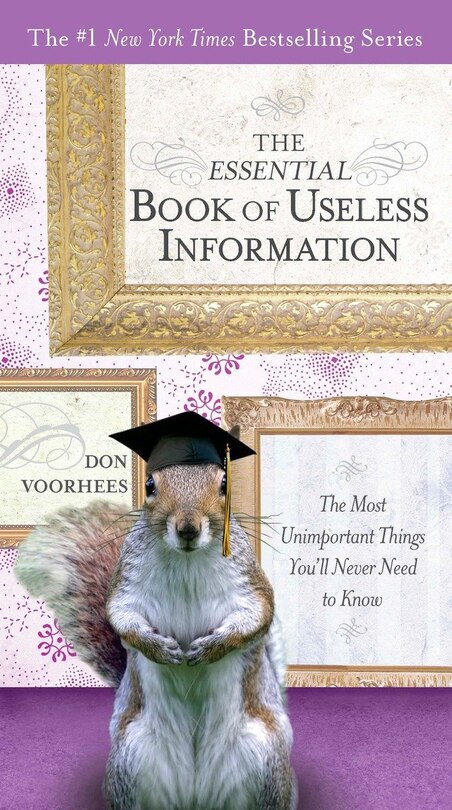 Front cover_The Essential Book Of Useless Information