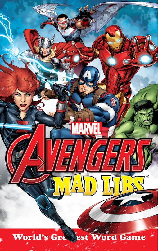 Front cover_Marvel's Avengers Mad Libs