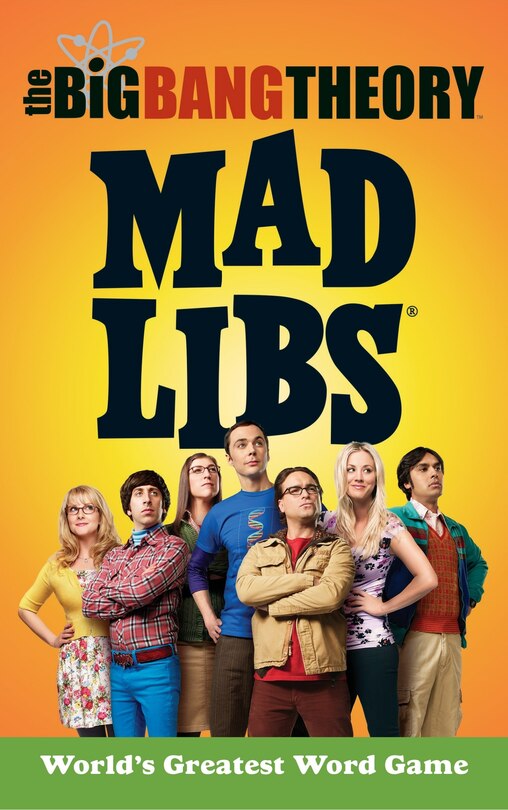 Front cover_The Big Bang Theory Mad Libs