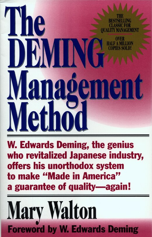 Front cover_The Deming Management Method