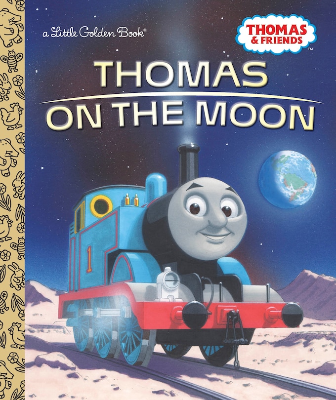 Front cover_Thomas on the Moon (Thomas & Friends)