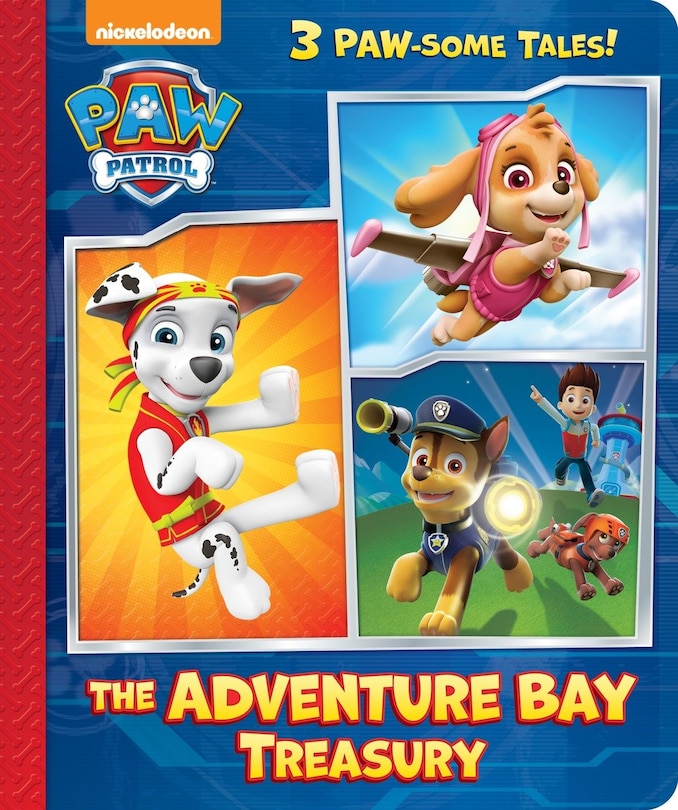 Couverture_The Adventure Bay Treasury (PAW Patrol)