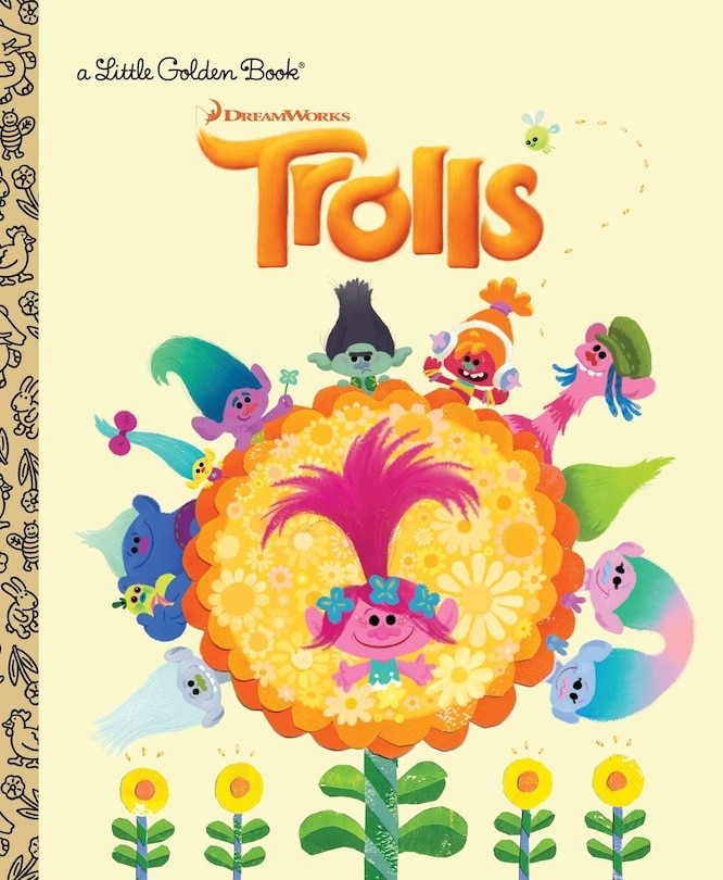 Couverture_Trolls Little Golden Book (dreamworks Trolls)