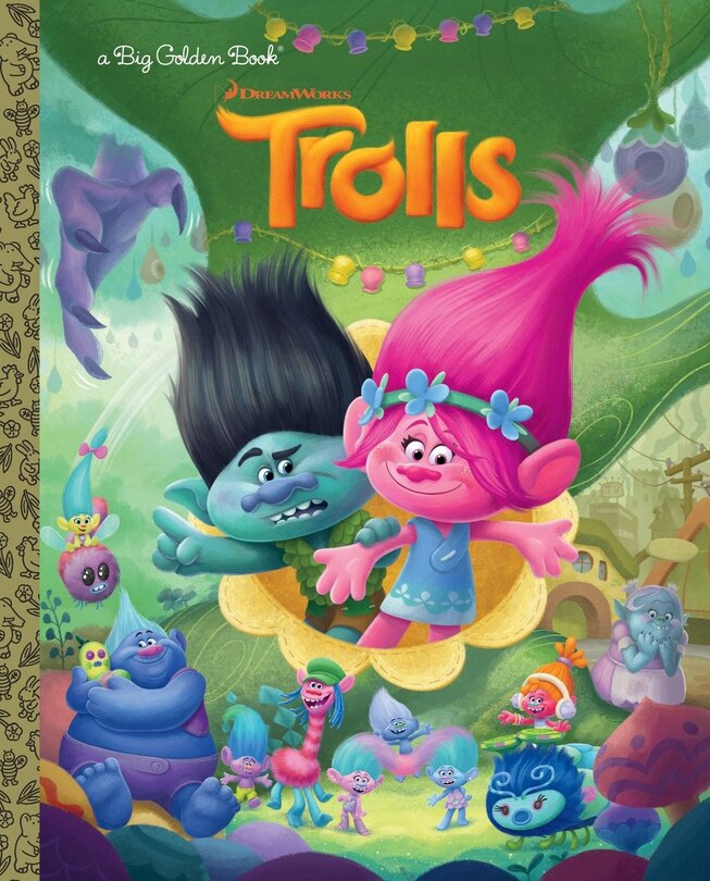 Couverture_Trolls Big Golden Book (dreamworks Trolls)