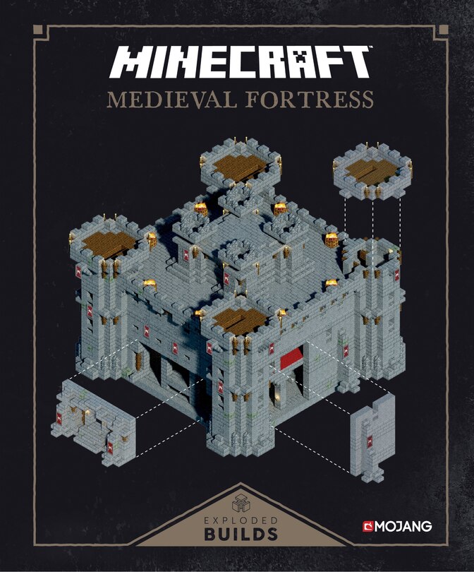 Couverture_Minecraft: Exploded Builds: Medieval Fortress