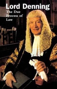 Front cover_The Due Process of Law
