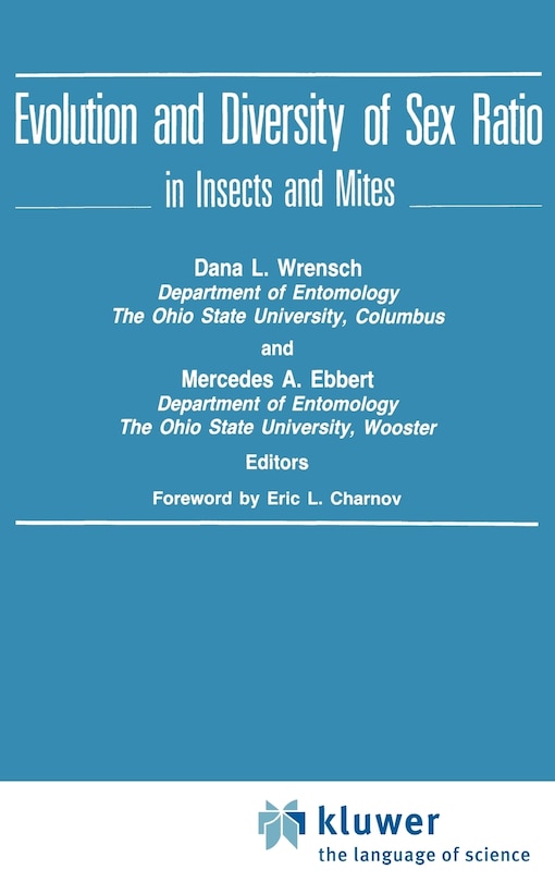 Front cover_Evolution and Diversity of Sex Ratio in Insects and Mites