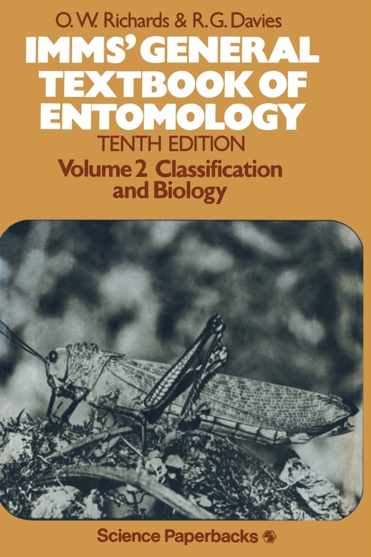 Front cover_Imms' General Textbook of Entomology
