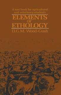 Front cover_Elements of Ethology