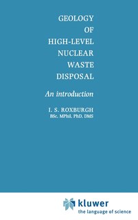 Front cover_Geology of High-Level Nuclear Waste Disposal