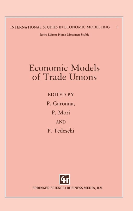 Front cover_Economic Models of Trade Unions