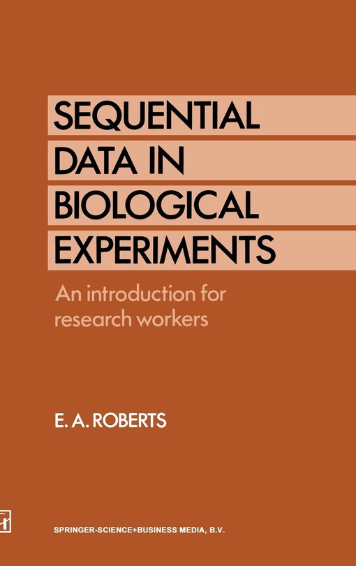 Front cover_Sequential Data in Biological Experiments